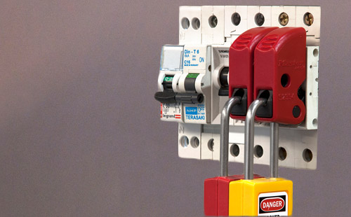 Apply padlocks side by side