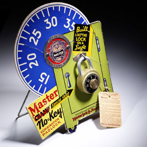 Master Lock introduces its first combination lock, the 1500D