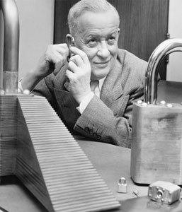 Master Lock on display