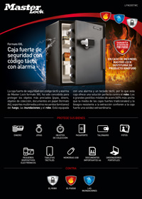 Safes And Storage Security Product Sheets
