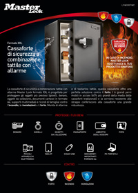 Safes And Storage Security Product Sheets