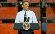 Le président Obama visite Master Lock