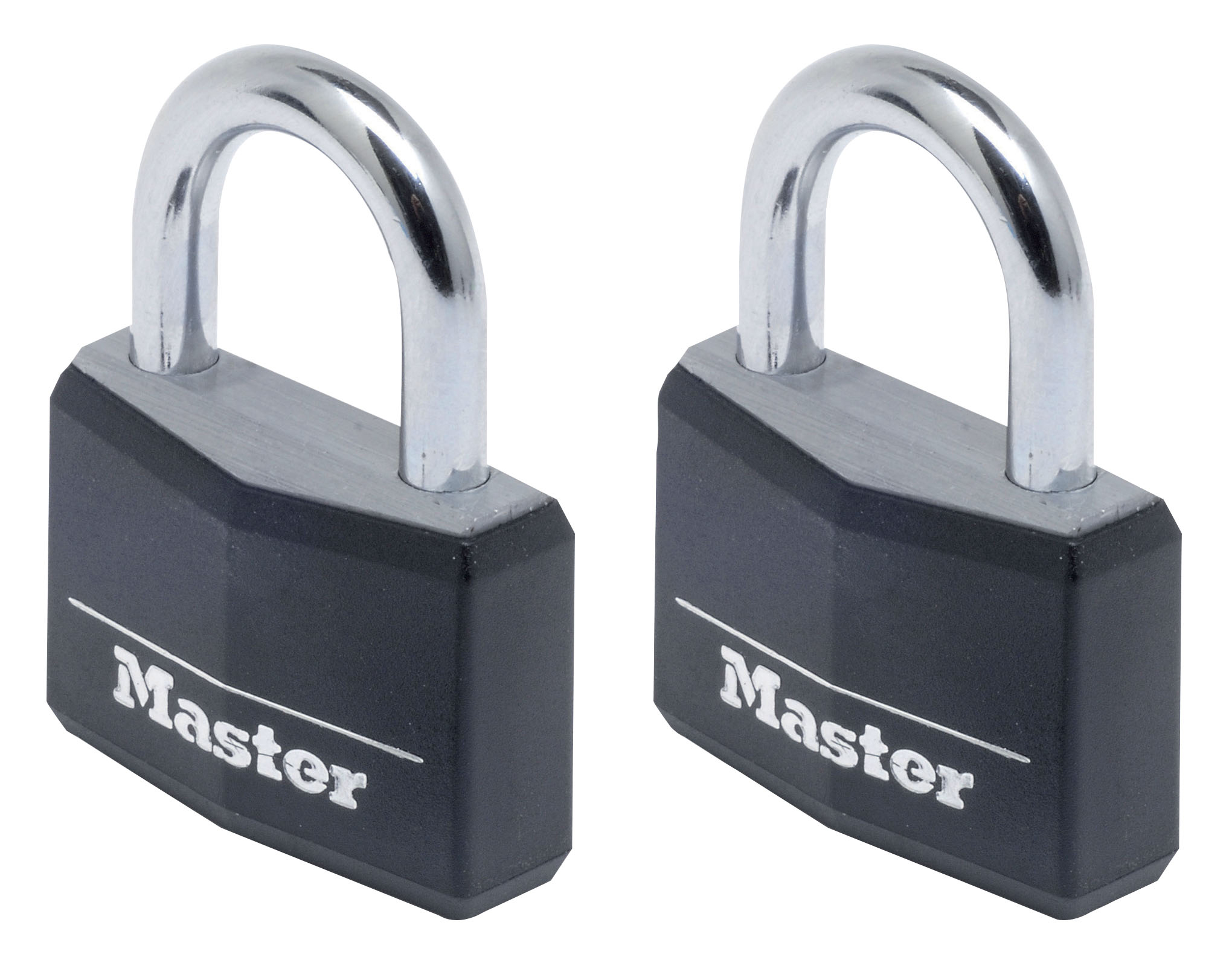 Master Lock 9140EURQNOP Lot de 4 Cadenas à Clé en Aluminium Massif, Gris, 4  x 5,9 x 1,3 cm : : Bricolage