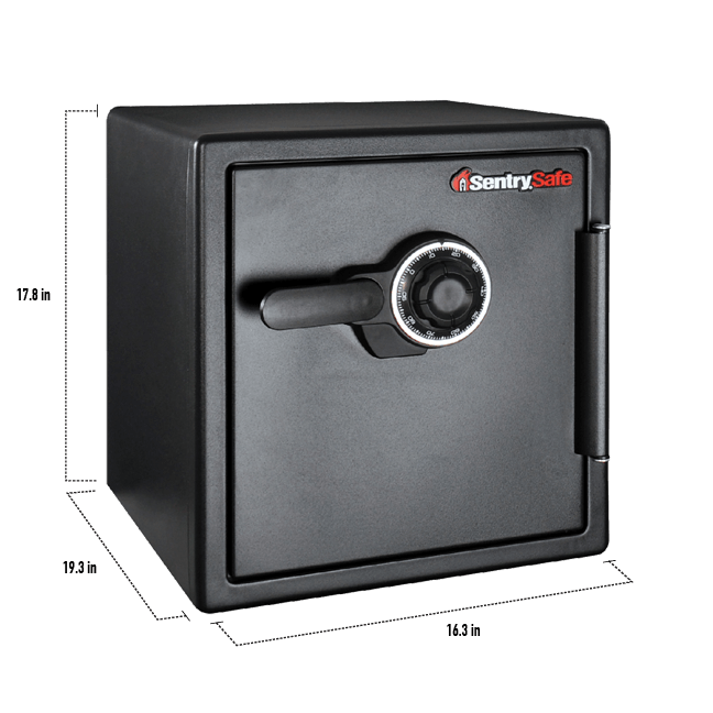 sentry safe open with combination