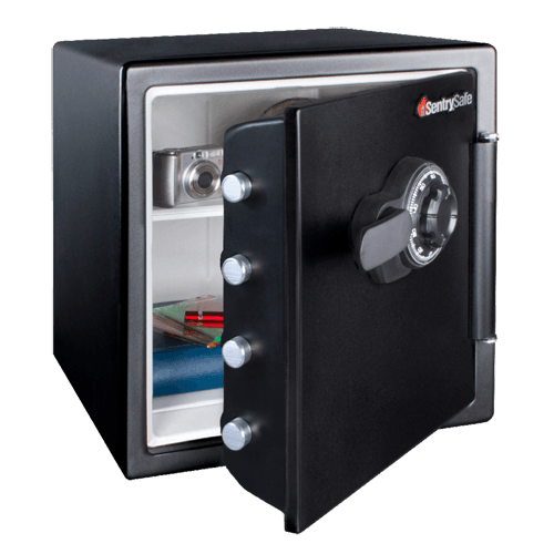 SentrySafe SFW123CS Fireproof Safe and Waterproof Safe with Dial Combination 